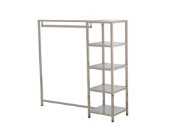 Stainless Middle Stand - Shelves